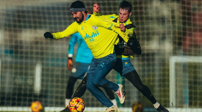Manchester City Training Gallery