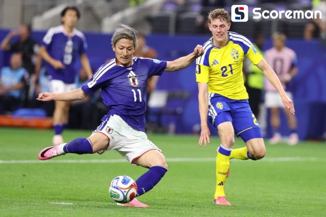 일본, 스웨덴과 1-1 무승부...32강 브라질과 격돌