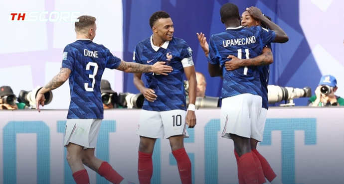 ทะลุรอบ 16 ทีม! ฝรั่งเศส ถล่ม สวีเดน 3-0 ลิ่วชน ปารากวัย รอบต่อไป