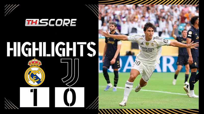 ​ฟีฟ่าคลับเวิลด์คัพ-กอนซาโล่โขกชัย! มาดริดเฉือนยูเว่ 1-0 ลิ่ว 8 ทีมสโมสรโลก