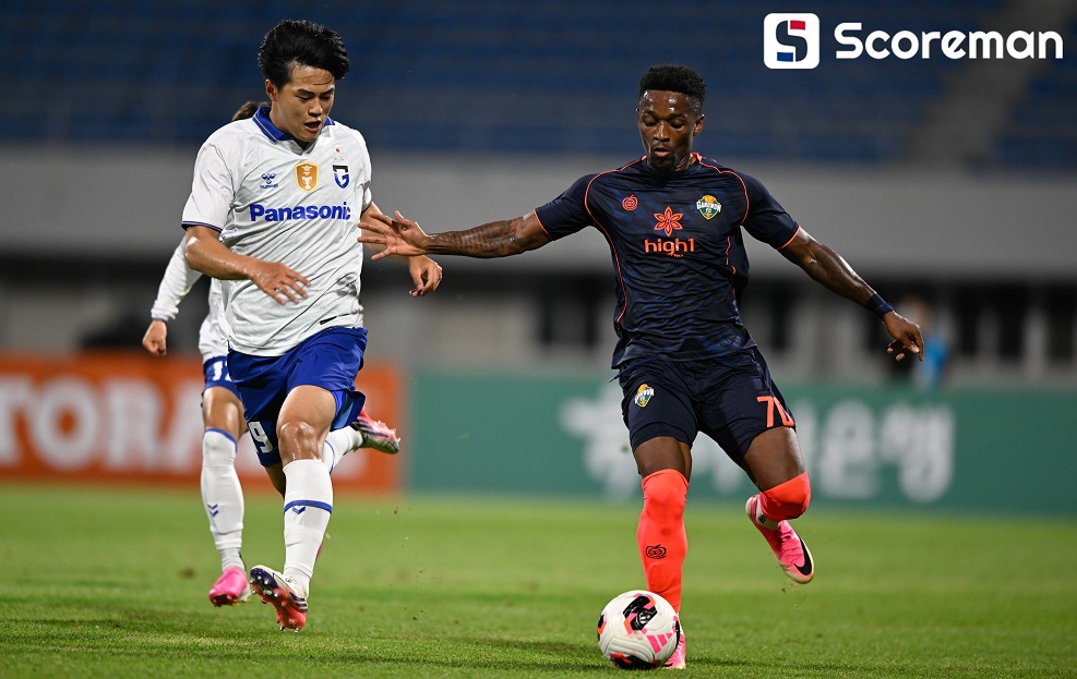 강원, 감바 오사카에 연장 승부 끝 0-1 패…ACL2 무대 간다