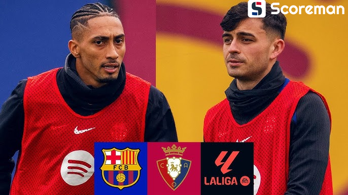 3월28일 라리가 - 바르셀로나 VS 오사수나 분석 프리뷰