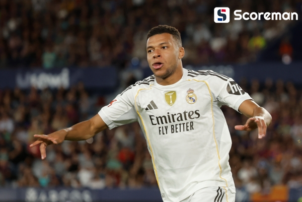 레알 마드리드, 라리가 개막 이후 6연승 질주...음바페 멀티골