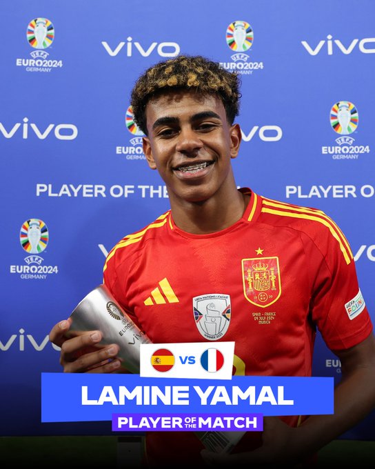 Yamal Youngest Goalscorer in European Championship History
