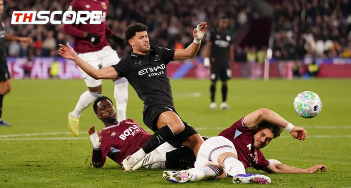 พรีเมียร์ลีก - เวสต์แฮมยูไนเต็ด 1-1 แมนซิตี้