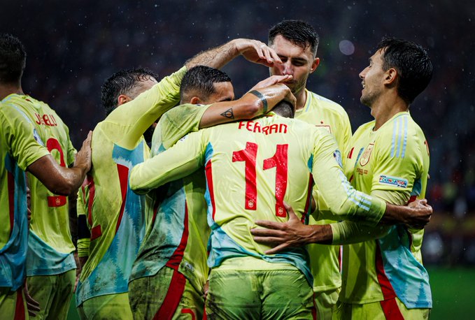 Kết quả UEFA Nations League: Thụy Sĩ 1-4 Tây Ban Nha