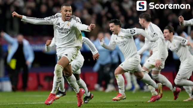 레알 마드리드, 승부차기로 AT마드리드 꺾고 UCL 8강 진출