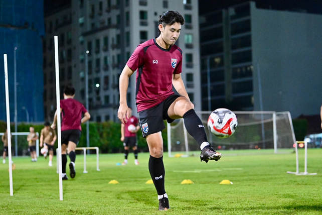 ฟุตบอลไทย ซ้อมทันทีหลังสิงคโปร์ เตรียมลุยนัด 3 อาเซียน คัพ
