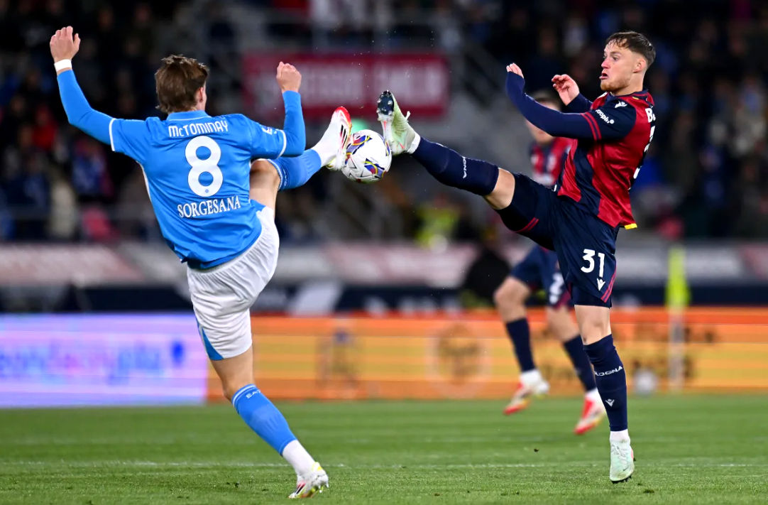 Lần thứ ba trong lịch sử đoạt Siêu cúp Ý! Napoli 2-0 Bologna, Neres lập cú đúp quyết định