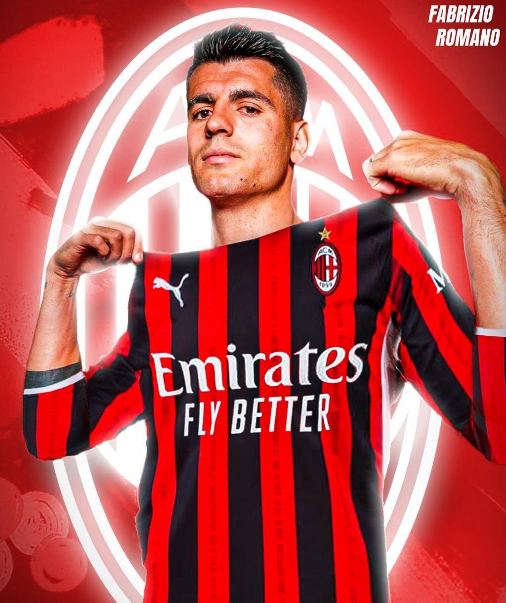Milan will sign Atlético Madrid forward Morata within 48 hours