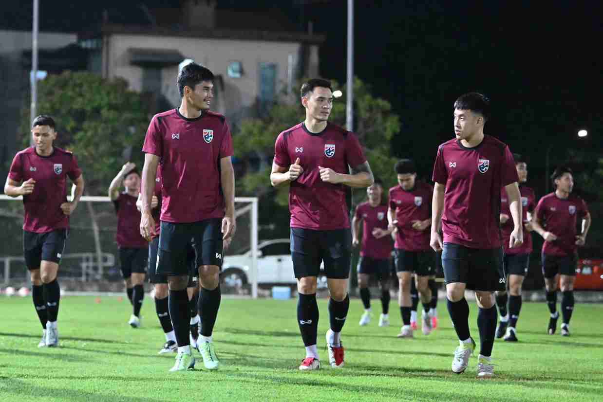 ฟุตบอลไทย ซ้อมทันทีหลังสิงคโปร์ เตรียมลุยนัด 3 อาเซียน คัพ
