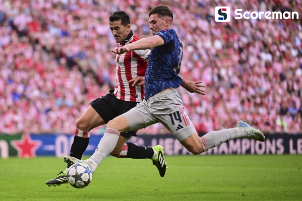 아스널, 아틀레틱 빌바오 원정 2-0 완승...마르티넬리·트로사르 '두골 합작