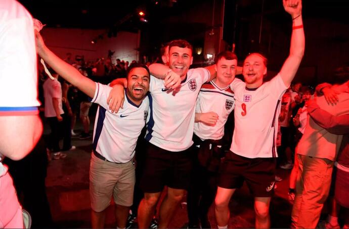In pictures: Fanzone erupts in excitement for England's victorious Euro 2024 opener against Serbia