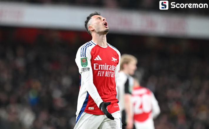 아스널, 뉴캐슬에 0-2 패배…리그컵 결승행 실패