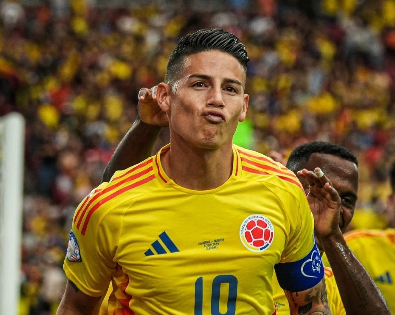 James Rodriguez has completed his contract termination with Sao Paulo