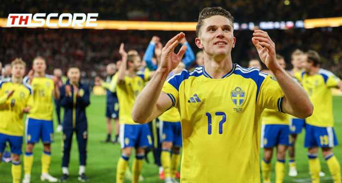 ฟุตบอลโลก รอบคัดเลือก โซนยุโรป - สวีเดน 3-2 โปแลนด์