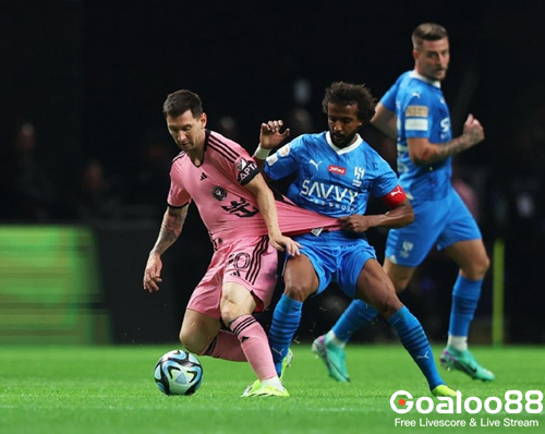 Messi’s first goal in 2024​​