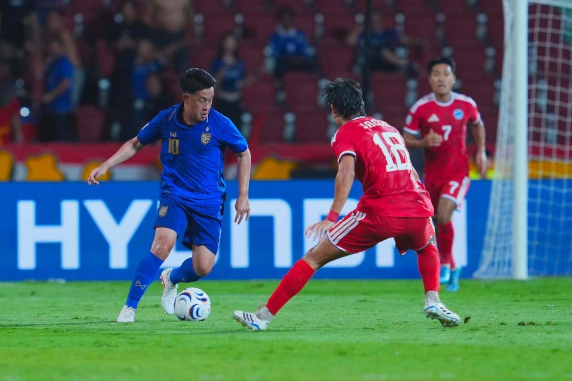Thái Lan vào chung kết ASEAN Cup 2026 dù thua 1-2 trước Singapore