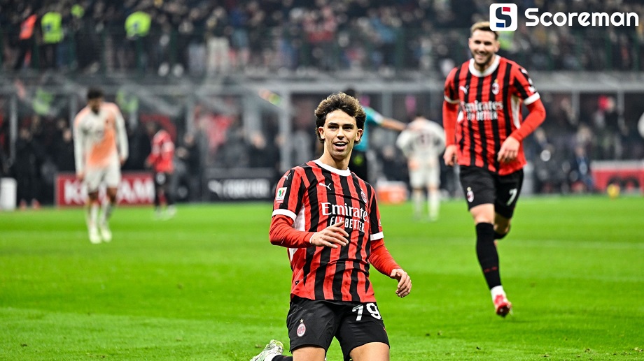 AC밀란, 3-1으로 AS로마 제압... 코파 이탈리아 8강 진출