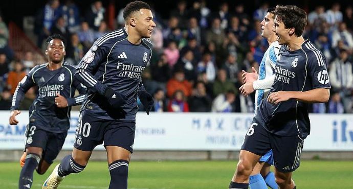 Real Madrid Edge Past Talavera in Tense Copa del Rey Clash