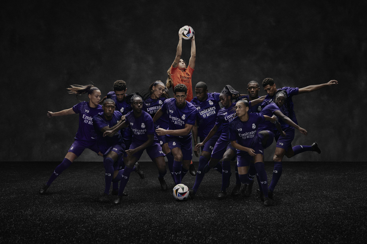 Dòng trang phục thi đấu đồng thương hiệu Y-3 × Real Madrid