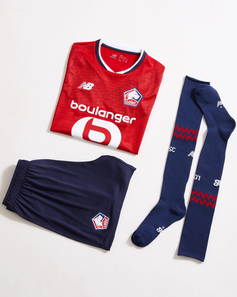 ​Áo sân nhà của Lille cho mùa giải 2024-25