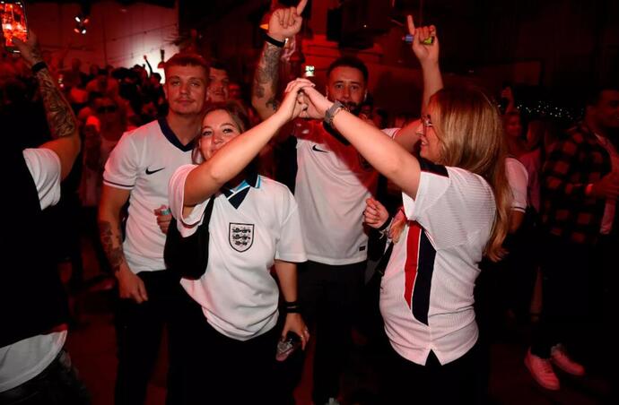 In pictures: Fanzone erupts in excitement for England's victorious Euro 2024 opener against Serbia