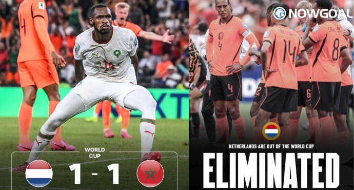 Netherlands Crash Out as Morocco Win Dramatic Penalty Shootout to Reach World Cup Last 16