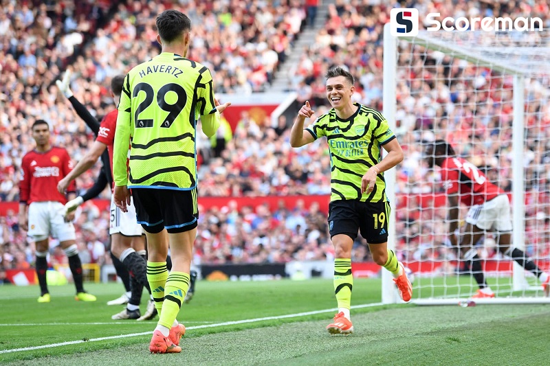 아스널, EPL 개막전서 '슈팅 22개' 맨유에 1-0 승리