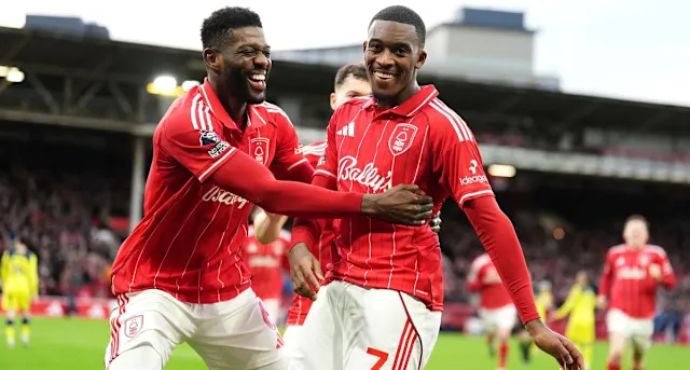 Nottingham Forest Thrash Tottenham Hotspur 3-0 in Premier League Clash