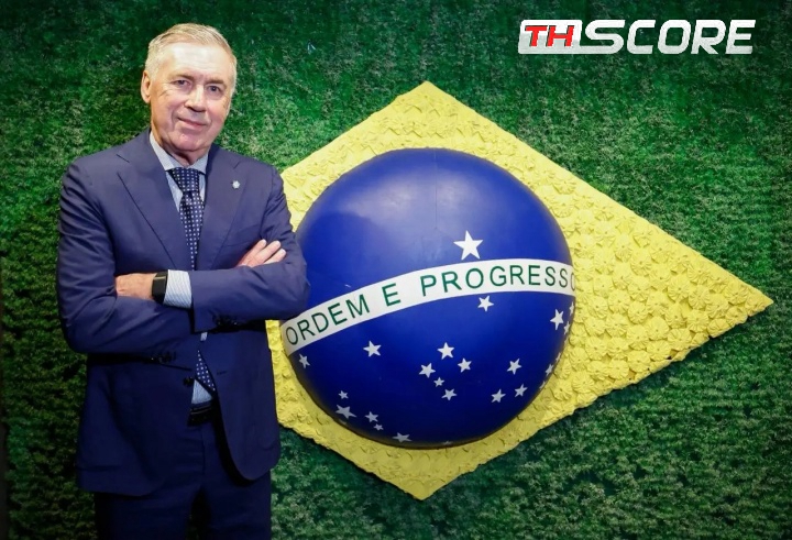 ​ทางการ! บราซิลประกาศขยายสัญญา 'อันเชล็อตติ' คุมทัพยาวถึงปี 2030