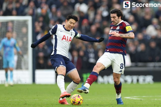 손흥민, 새해 첫 경기서 교체 출전...'슈팅 0개' 평점 최하위, 토트넘 EPL 4경기째 무승