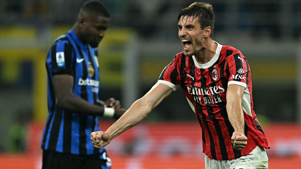 Gabbia's Late Header Earns Milan Derby Triumph