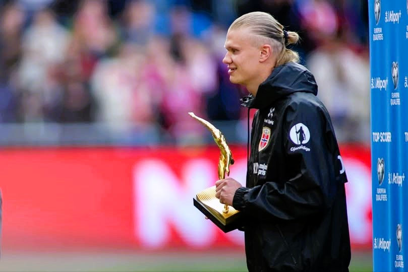 Haaland giành danh hiệu Vua phá lưới vòng loại World Cup khu vực châu Âu