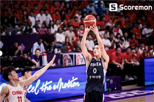 한국 농구 중국에 71-79 패배...8년 만의 아시아컵 4강 진출 실패→4강 대진 '뉴질랜드 vs 중국, 이란 vs 호주'