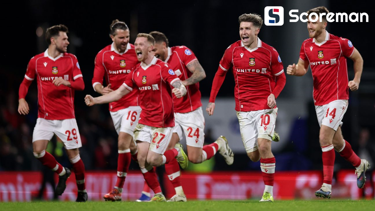 렉섬, 노팅엄 꺾고 'FA컵 32강행' 파란! 27년 만에 '프리미어리그 팀' 격파