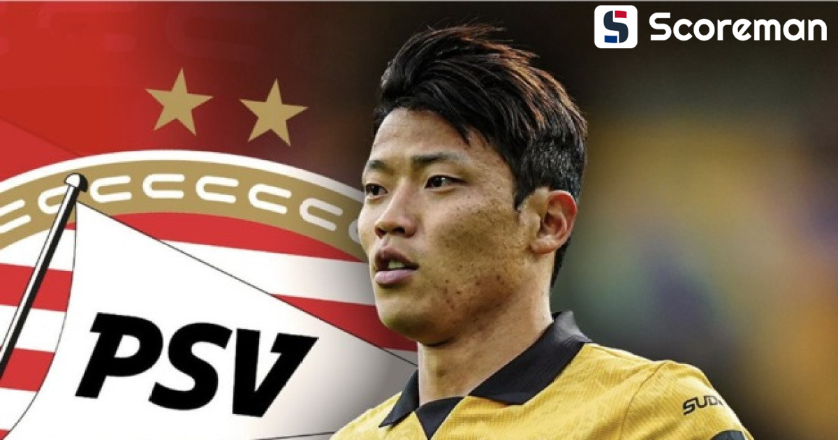 황희찬, 울버햄튼 떠나 PSV 이적…