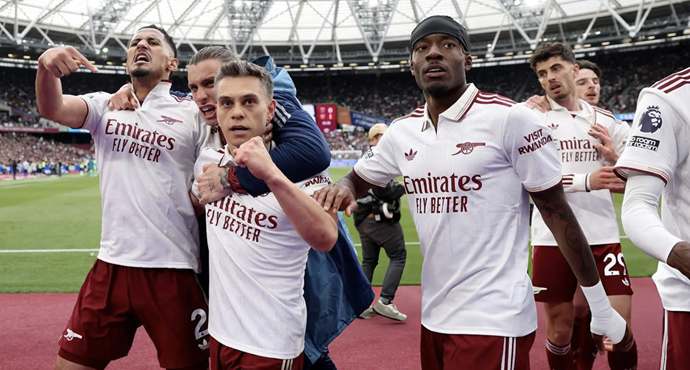 พรีเมียร์ลีก - เวสต์แฮมยูไนเต็ด 0-1 อาร์เซน่อล