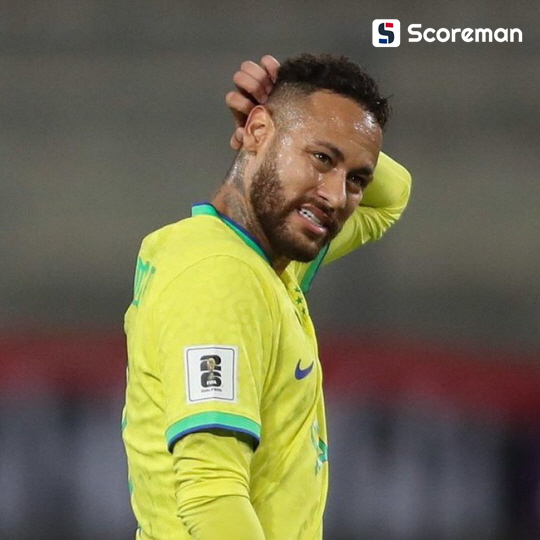 네이마르, 월드컵 예선 못 뛴다!브라질 대표팀서 제외...2006년생 엔드릭 대체 소집