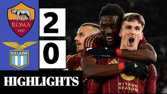 Roma 2-0 Lazio | Saelemaekers ghi bàn và kiến tạo, Roma chuỗi 3 vòng bất bại lên vị trí thứ 10