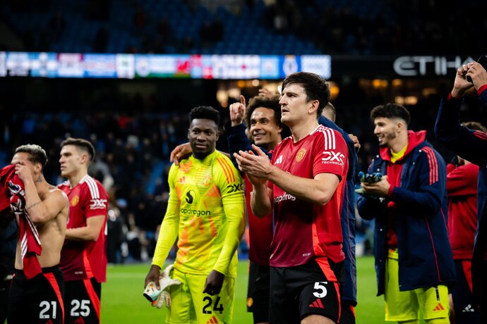 Man City vs Manchester United Highlight Photos