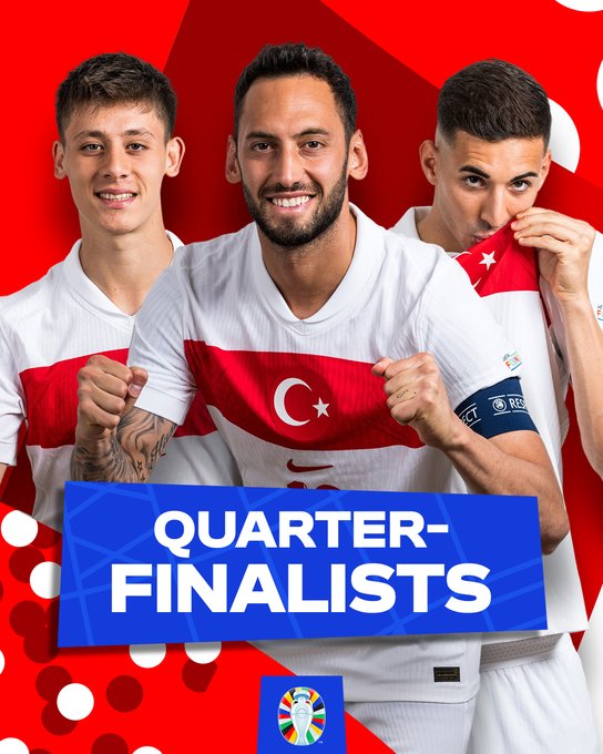 Ảnh đẹp EURO 2024: Thổ Nhĩ Kỳ 2-1 Áo