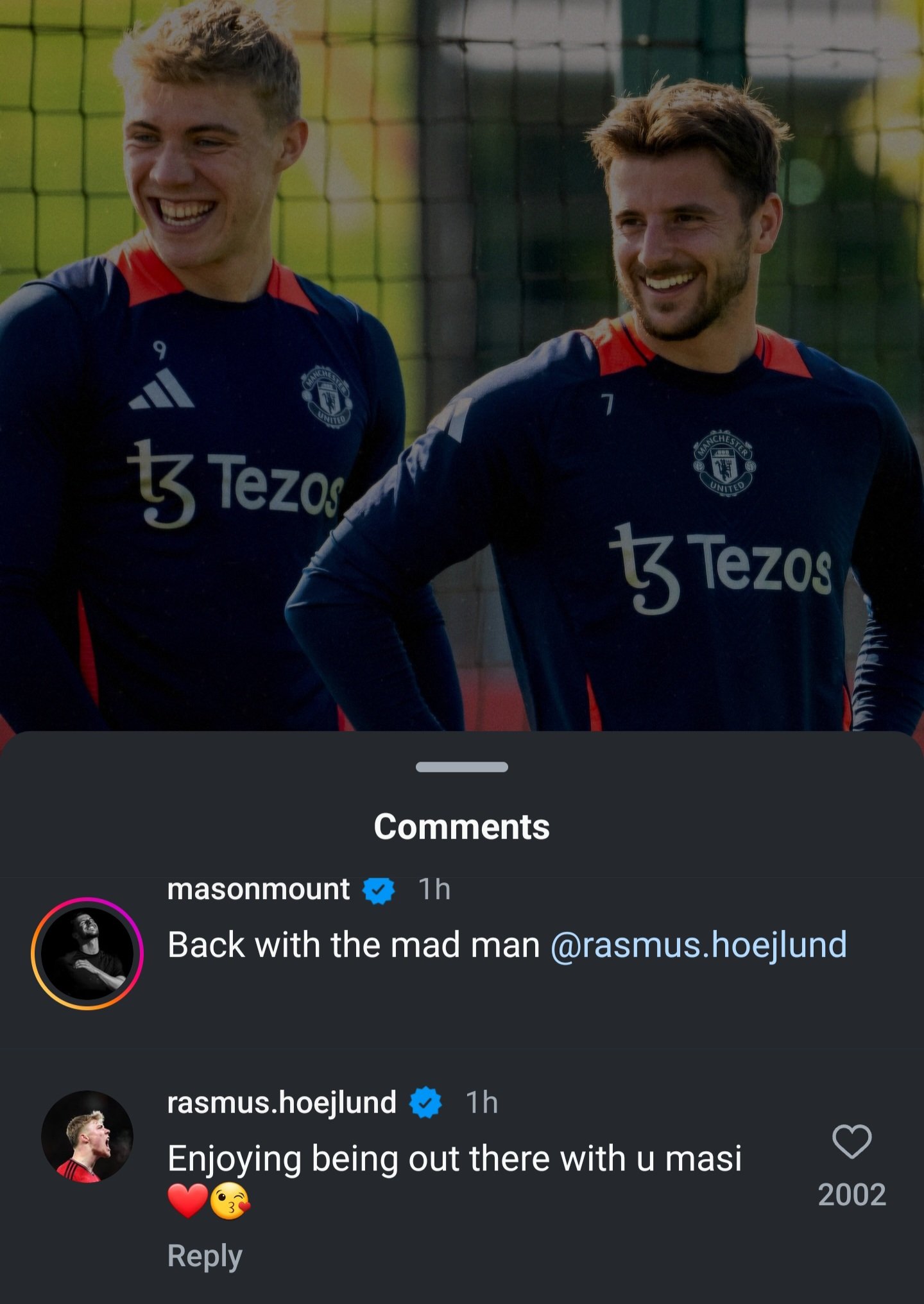 Hojlund and Mount Back in Training: Boost for Manchester United