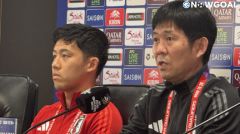 The press conference for the World Cup Qualifiers Asia Round 18 match between China and Japan
