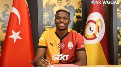 Osimhen has joined Galatasaray on loan until the end of the season