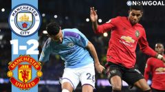 FT: Manchester City 1-2 Manchester United