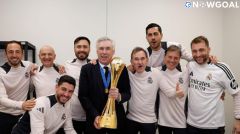 Ancelotti on social media: "Very happy to win a new trophy for Real Madrid fans."