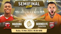Liga 1 Semifinal:Madura United VS Borneo FC Live Stream
