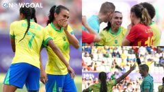 Marta's Emotional Exit After Red Card in Olympic Clash