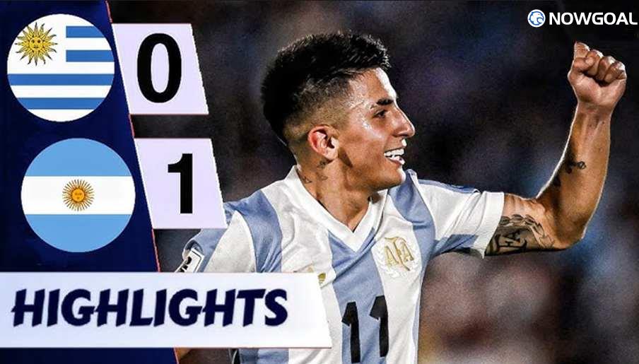 FIFA World Cup qualification (CONMEBOL)---Uruguay VS Argentina Highlights